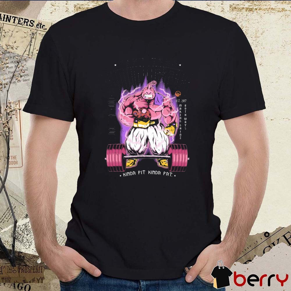 Munchin Buu Obey Your Hunger Est 2017 Making Cainz Both Ways Kinda Fit Kinda Fat Graphic t-shirt