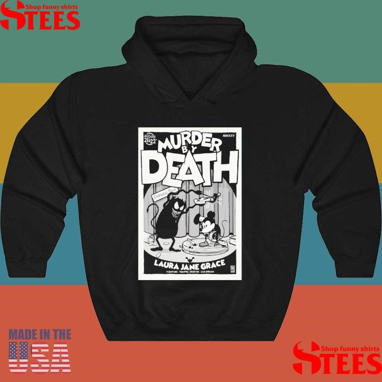 Murder By Death Aug 21 22 2025 Gothic Theatre Denver Colorado T-shirt