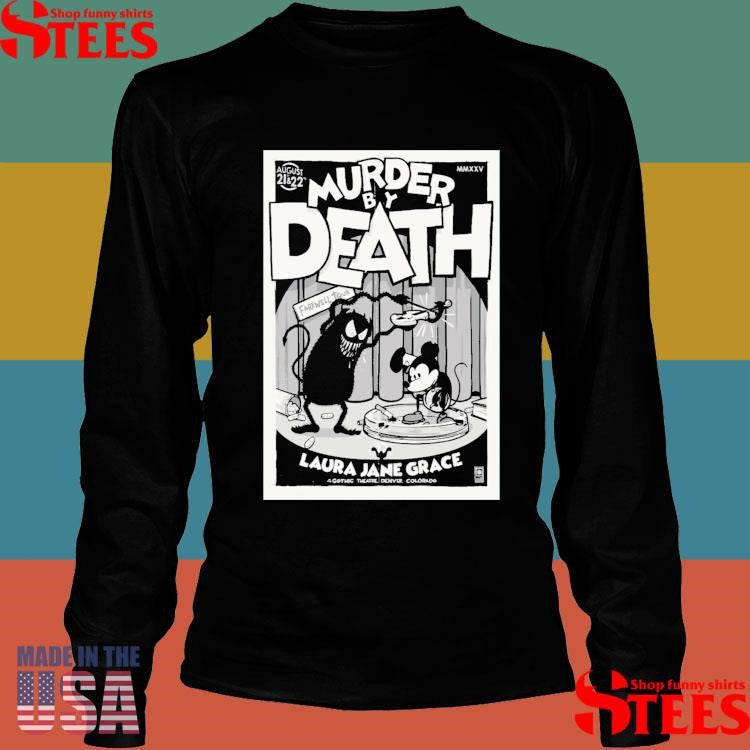 Murder By Death Aug 21 22 2025 Gothic Theatre Denver Colorado T-shirt