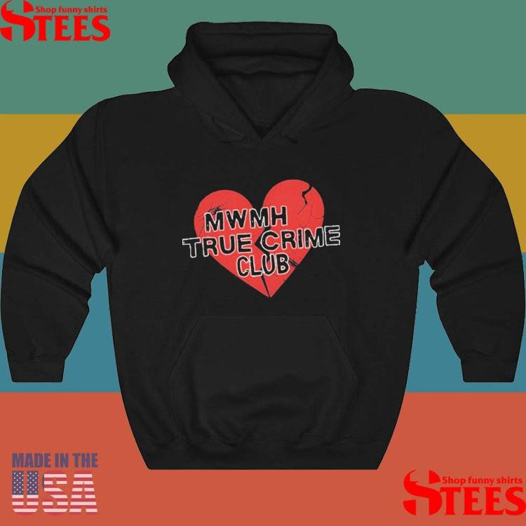 Murder With My Husband True Crime Club Broken Heart Shirts