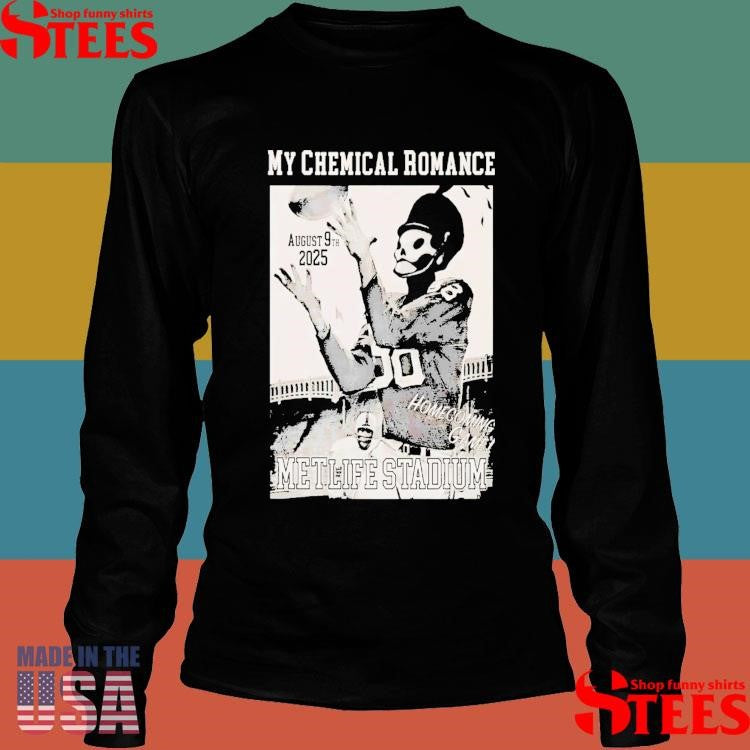 My Chemical Romance The Black Parade Metlife Stadium, East Rutherford, Nj August 09 2025 T-shirts