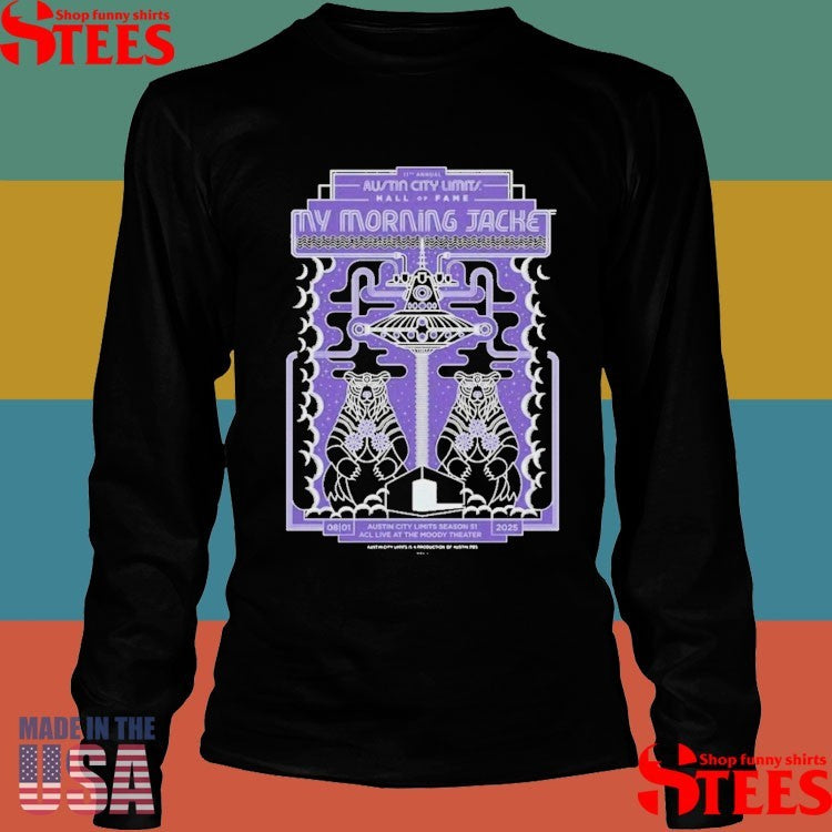 My Morning Jacket Aug 1 2025 Acl Live At The Moody Theater In Austin Tx T-shirts