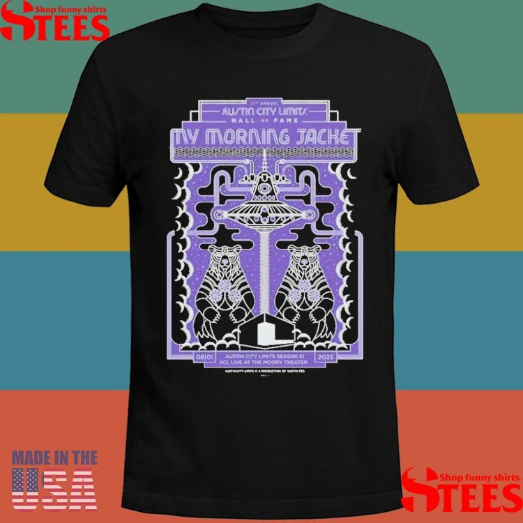 My Morning Jacket Aug 1 2025 Acl Live At The Moody Theater In Austin Tx T-shirts