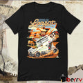 NASCAR Kyle Larson Silva Saloon Four Wide Stock Yards HendrickCars.com t-shirt