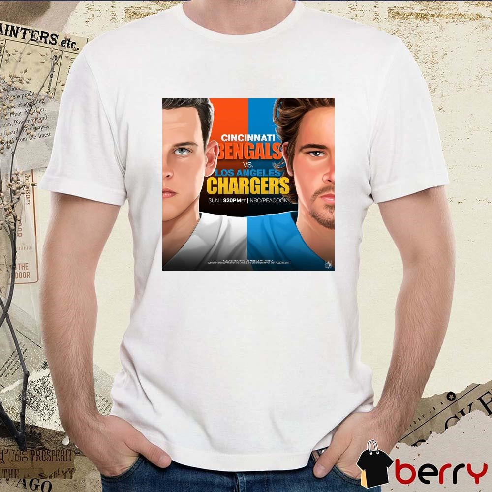 NFL Cincinnati Bengals Vs Los Angeles Chargers A couple 2020 Draftees square off on SNF Poster t-shirt