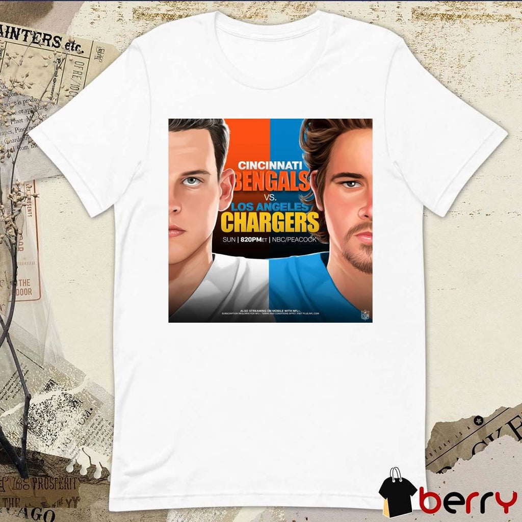 NFL Cincinnati Bengals Vs Los Angeles Chargers A couple 2020 Draftees square off on SNF Poster t-shirt