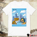 NFL Jacksonville Jaguars vs. Detroit Lions Caturday Litter Robot Poster t-shirt