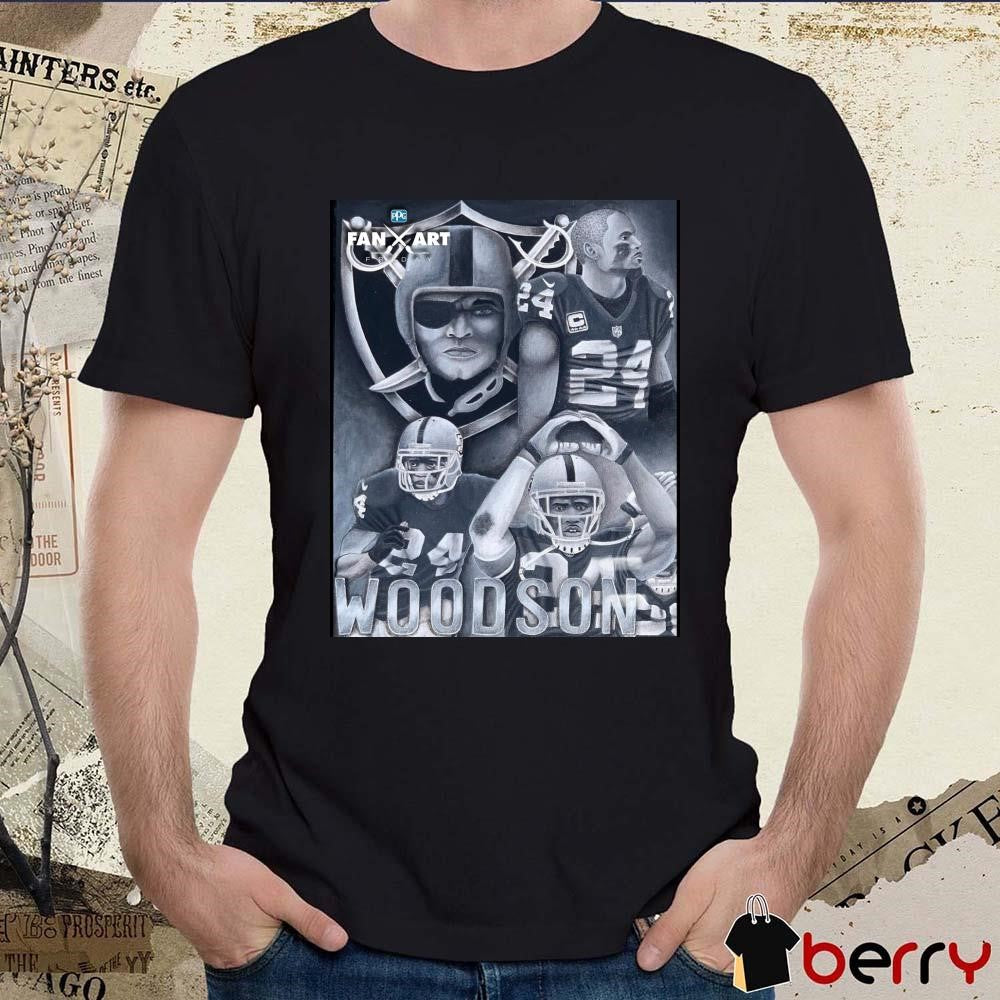 NFL Las Vegas Raiders Woodson Cooked With This One Fan Art Poster t-shirt