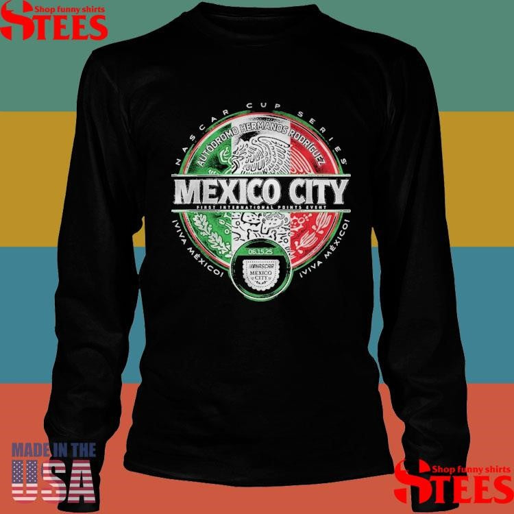 Nascar Cup Series Mexico City Race Heritage Shirts