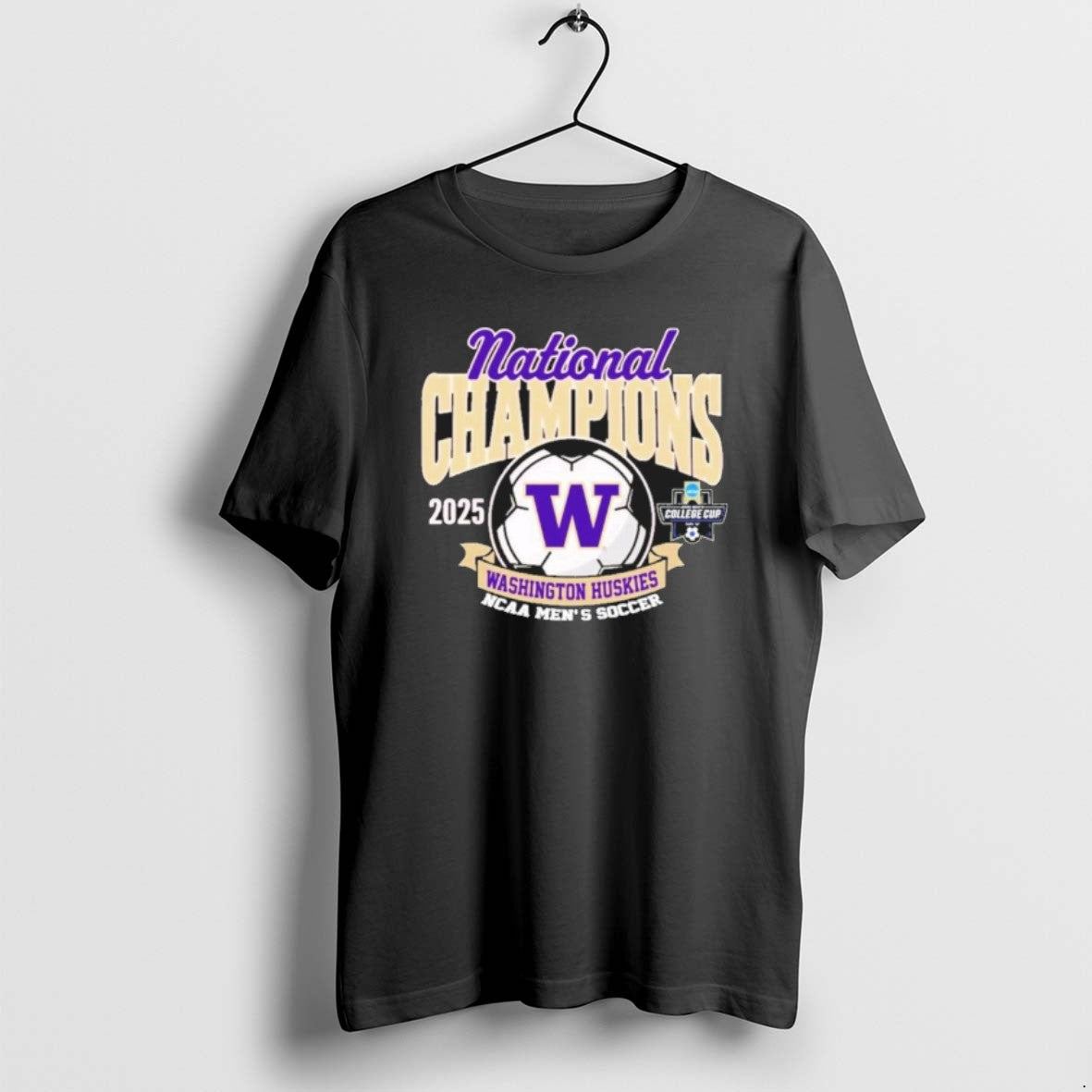 Official National Champions 2025 Mens College Cup Washington Huskies Soccer T-Shirts, Hoodie, Sweatshirt | CiraTrend.com