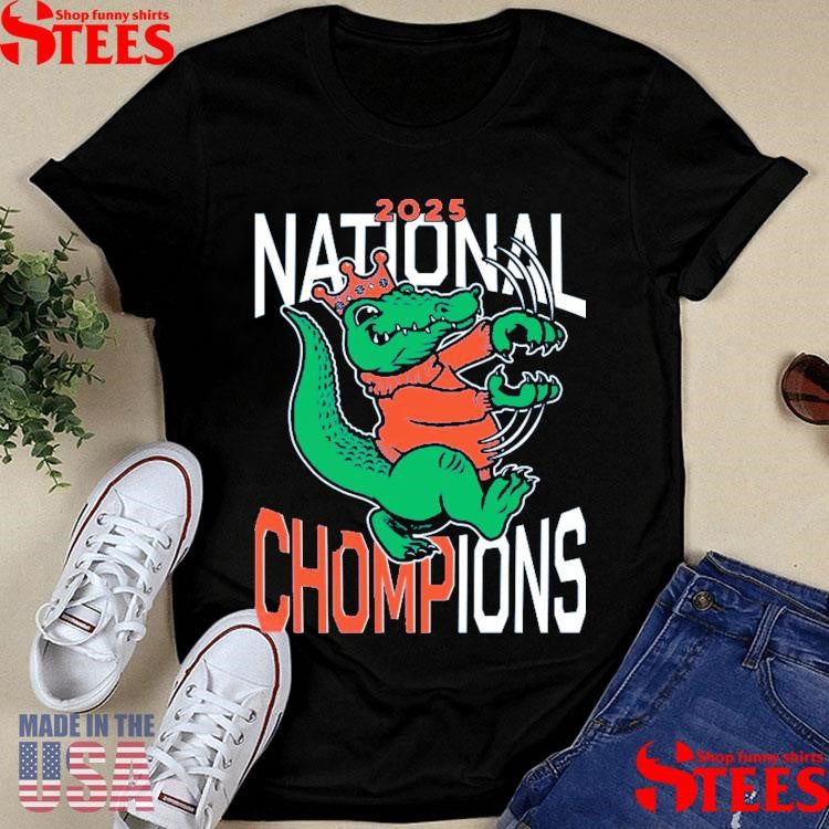 National Chompions 2025 Shirts