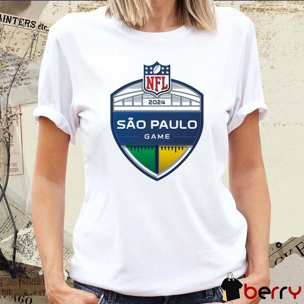 National Football League 2024 São Paulo Game Brazil t-shirt