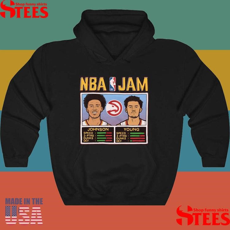 Nba Jam Hawks Johnson And Young Shirts