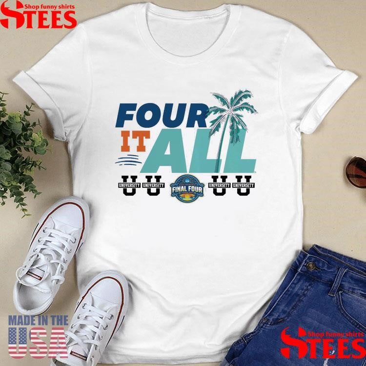Ncaa Women’s Basketball Tournament March Madness Final Four Group Four It All 2025 Shirts