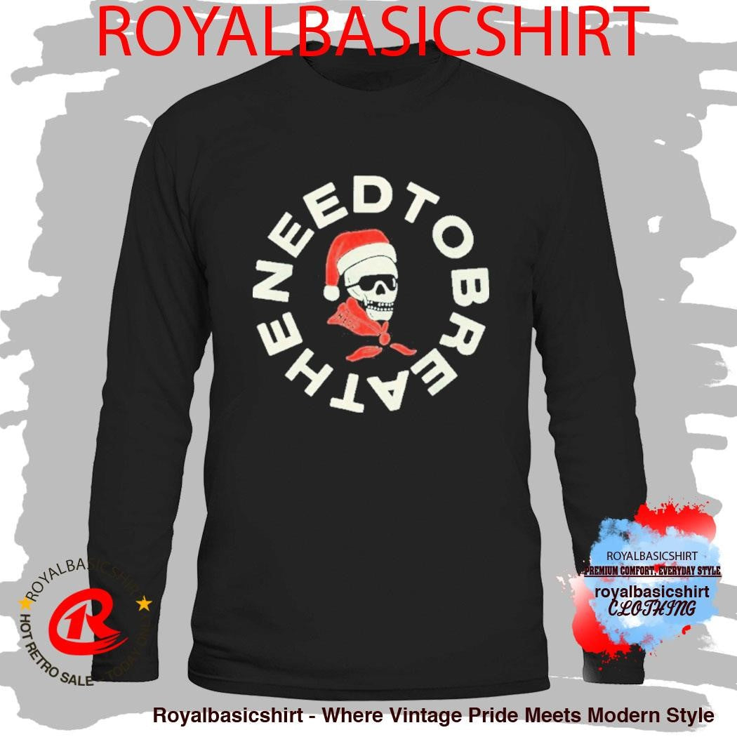 Needtobreathe Santa Skull Christmas Shirt