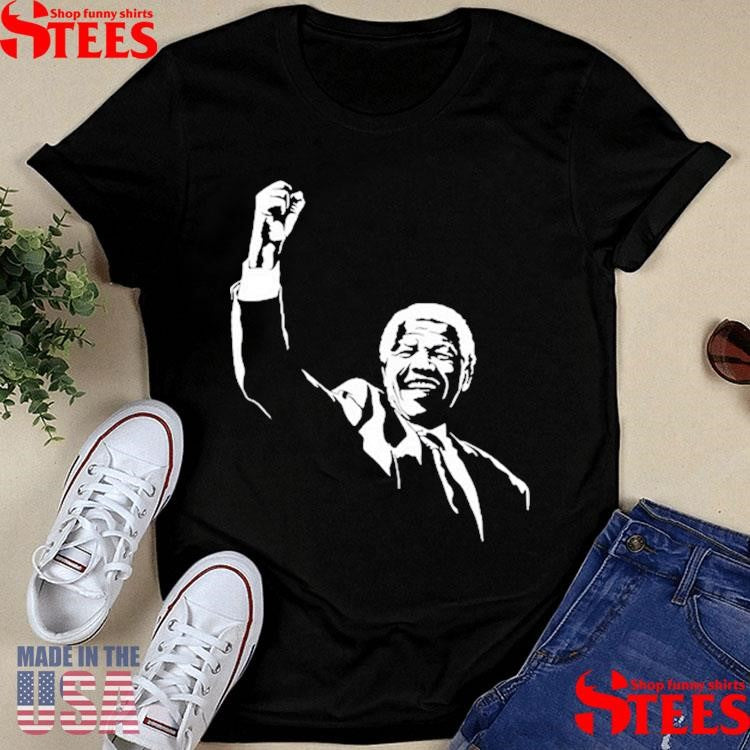 Nelson Mandela Raise Hand Shirts