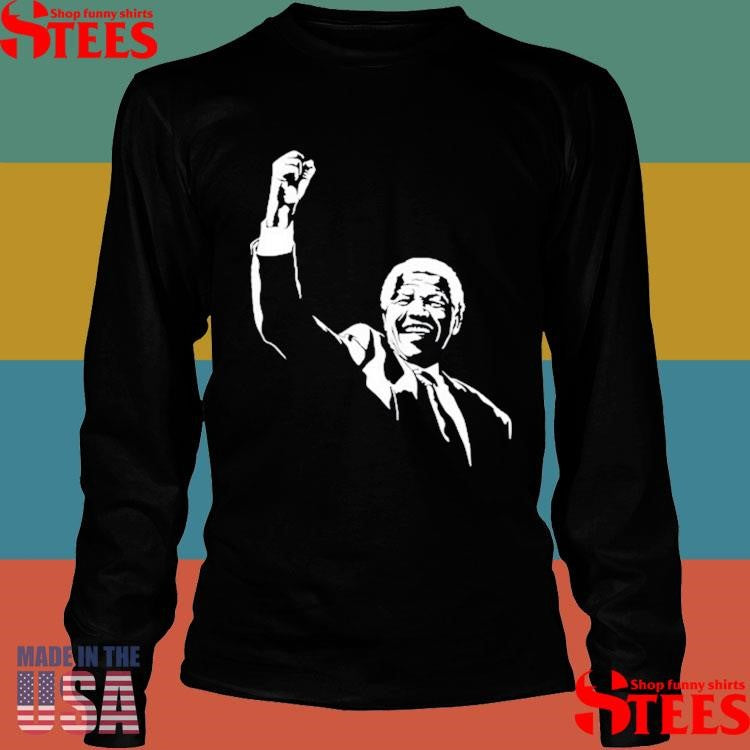 Nelson Mandela Raise Hand Shirts