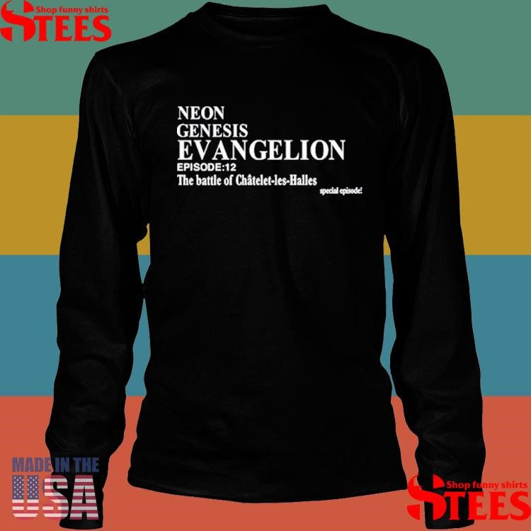 Neon Genesis Evangelion Episode 12 The Battle Of Châtelet-les-halles Shirts