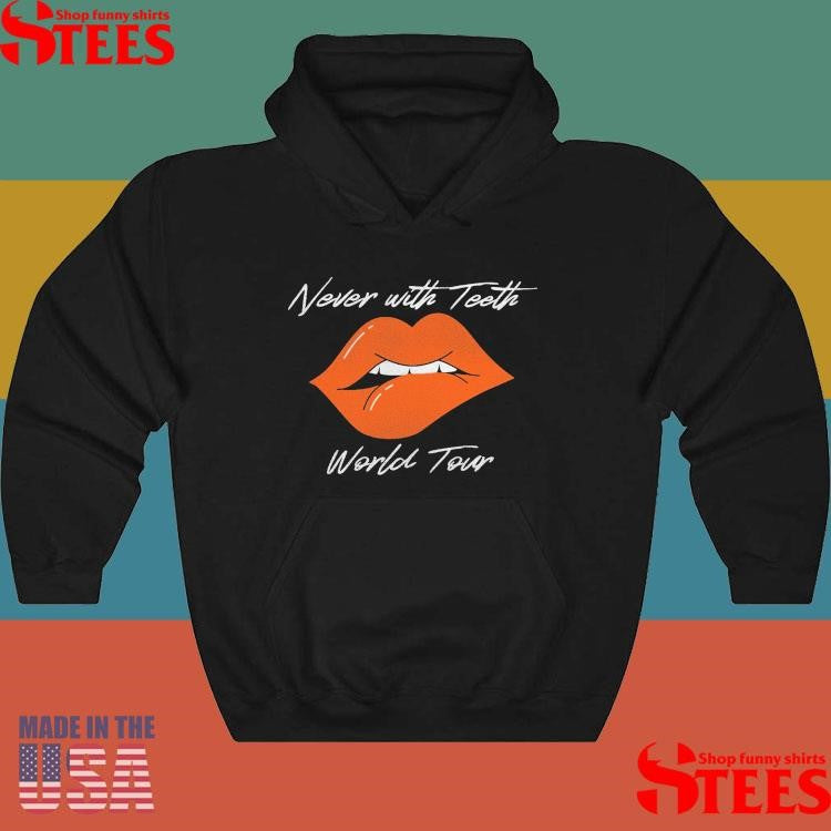 Never With Teeth World Tour Shirts