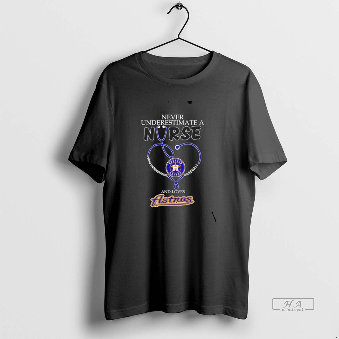 Official Never Underestimate A Nurse Who Understands Baseball And Love Astros T-Shirts, Hoodie, Sweatshirt | CiraTrend.com