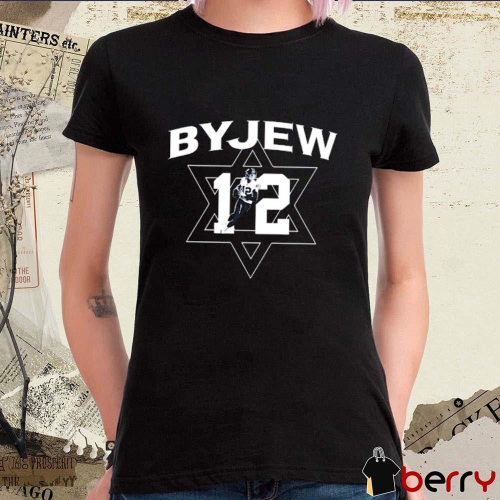 New ByJew 12 Jake Retzlaff BYU Cougars t-shirt