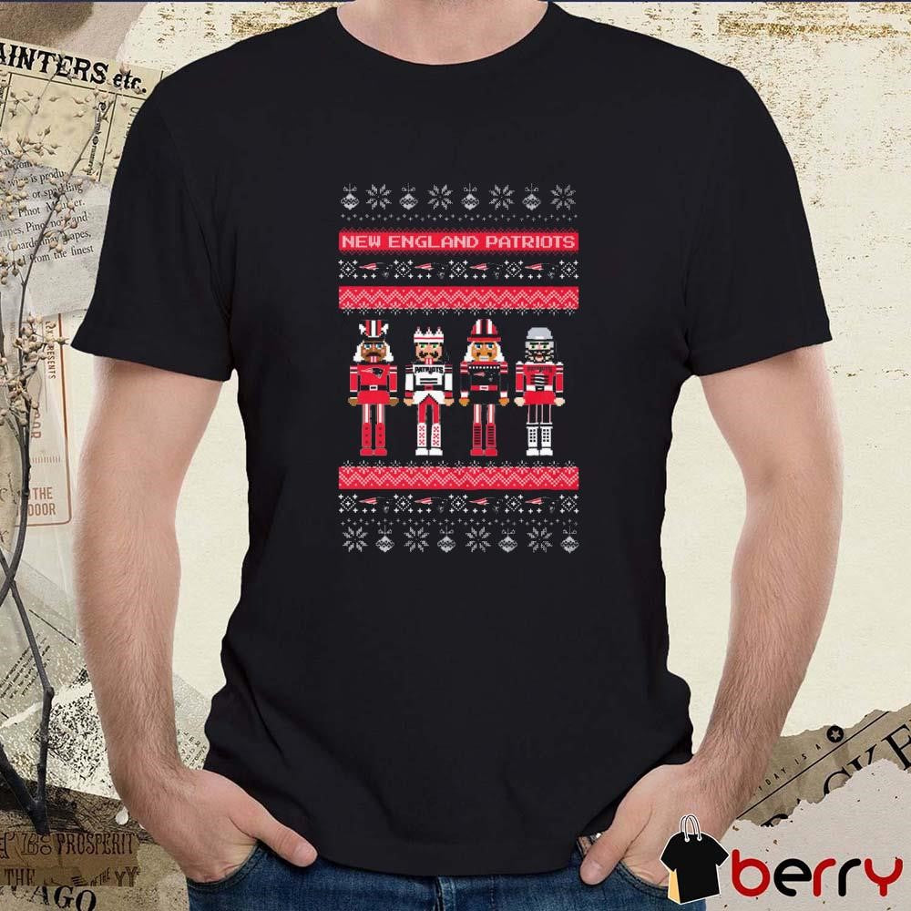 New England Patriots Holiday Nutcracker NFL Ugly Christmas Sweater 2024 t-shirt