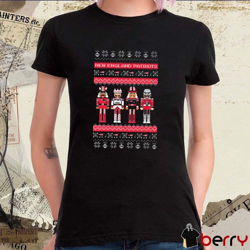New England Patriots Holiday Nutcracker NFL Ugly Christmas Sweater 2024 t-shirt
