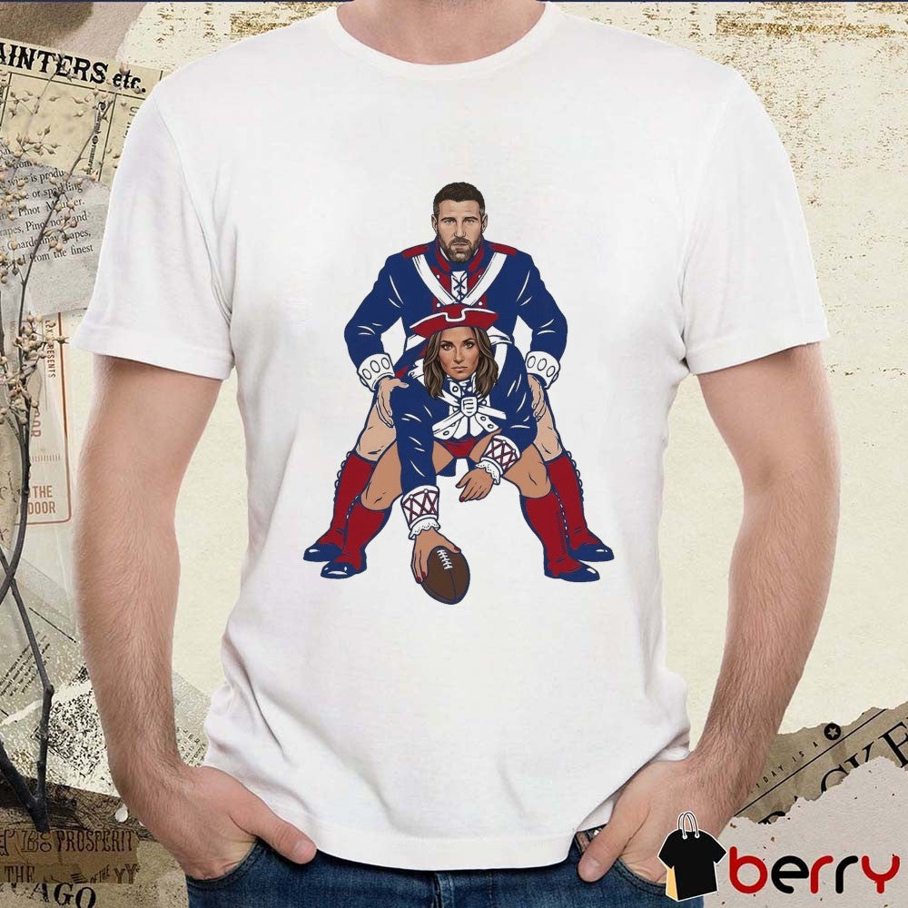 New England Patriots NFL Mike Vrabel and Dianna Russini Meme t-shirt