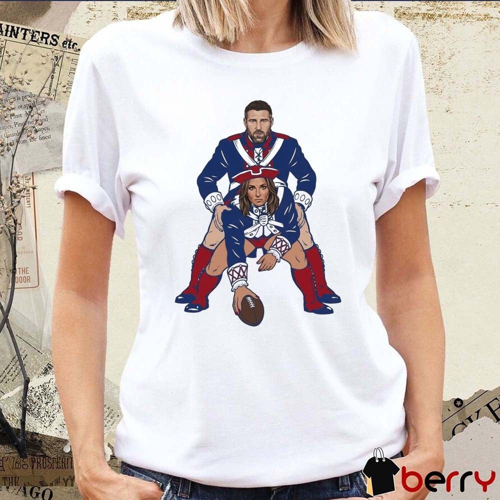 New England Patriots NFL Mike Vrabel and Dianna Russini Meme t-shirt