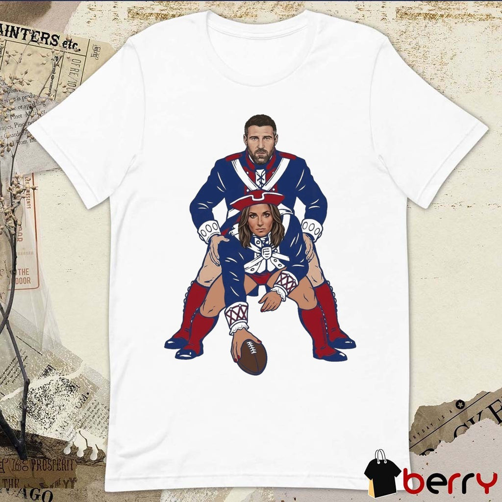 New England Patriots NFL Mike Vrabel and Dianna Russini Meme t-shirt