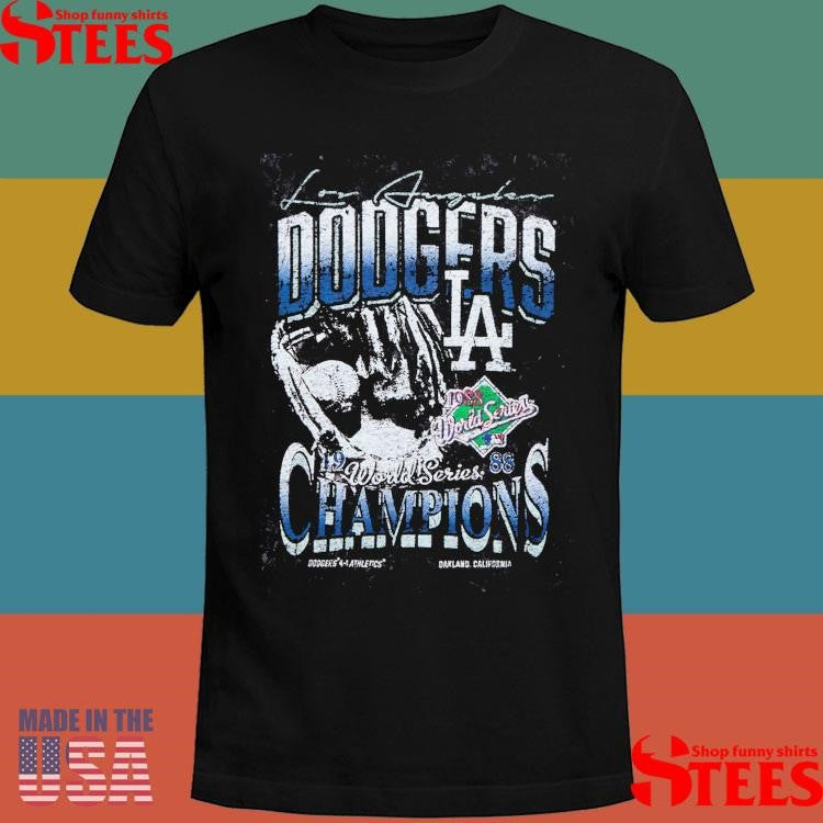 New Era LA Dodgers 1988 World Series Champions Shirts