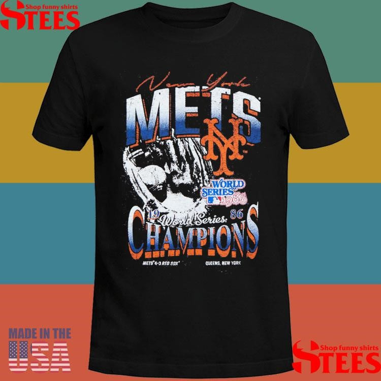 New Era NY Mets 1986 World Series Champions Shirts