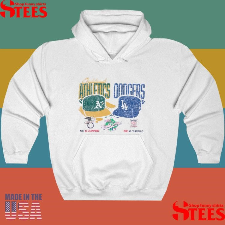 New Era Oakland A’s Vs LA Dodgers 1988 World Series Shirts
