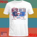 New Era Red Sox Vs Mets 1986 World Series Shirts
