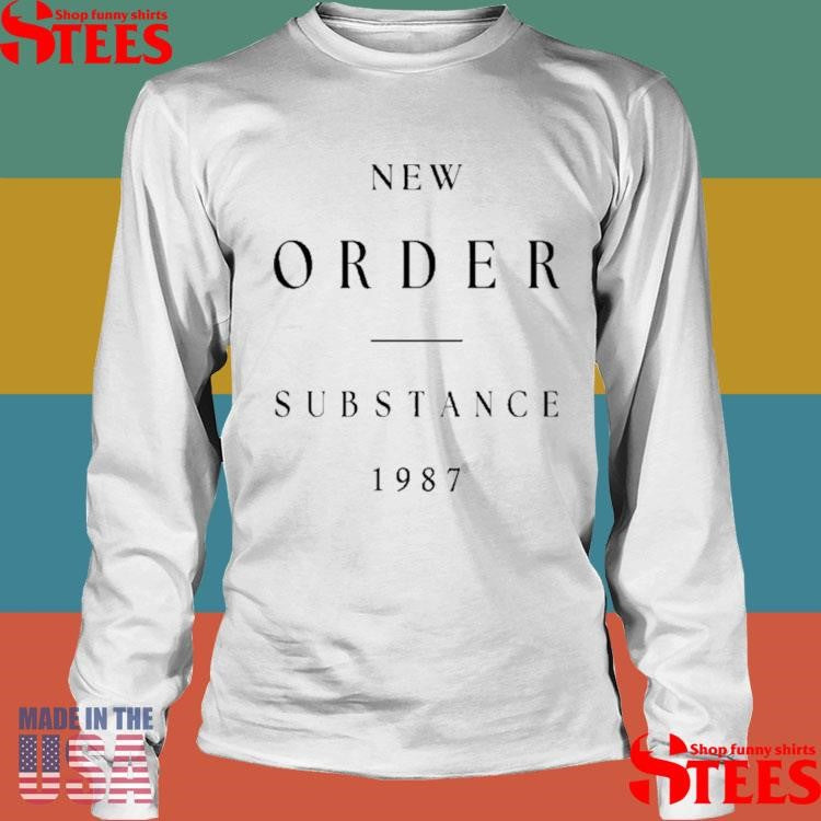 New Order Substance 1987 Shirts