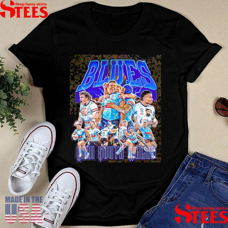 New South Wales Blues State Of Origin 25 Look Shirts