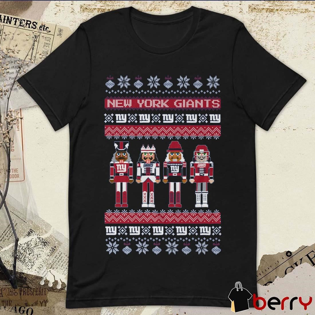 New York Giants Holiday Nutcracker NFL Ugly Christmas Sweater 2024 t-shirt
