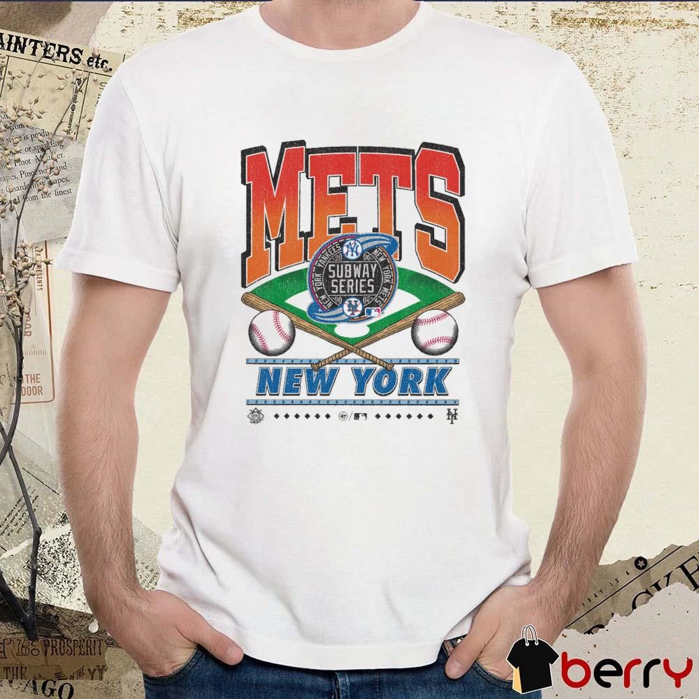 New York Mets MLB Straight Shot Subway Series 2000 Vintage t-shirt