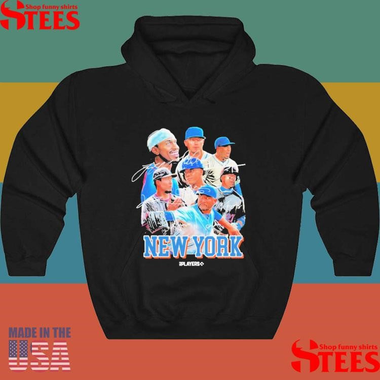 New York Mets Mlb Players Series Signatures Shirts