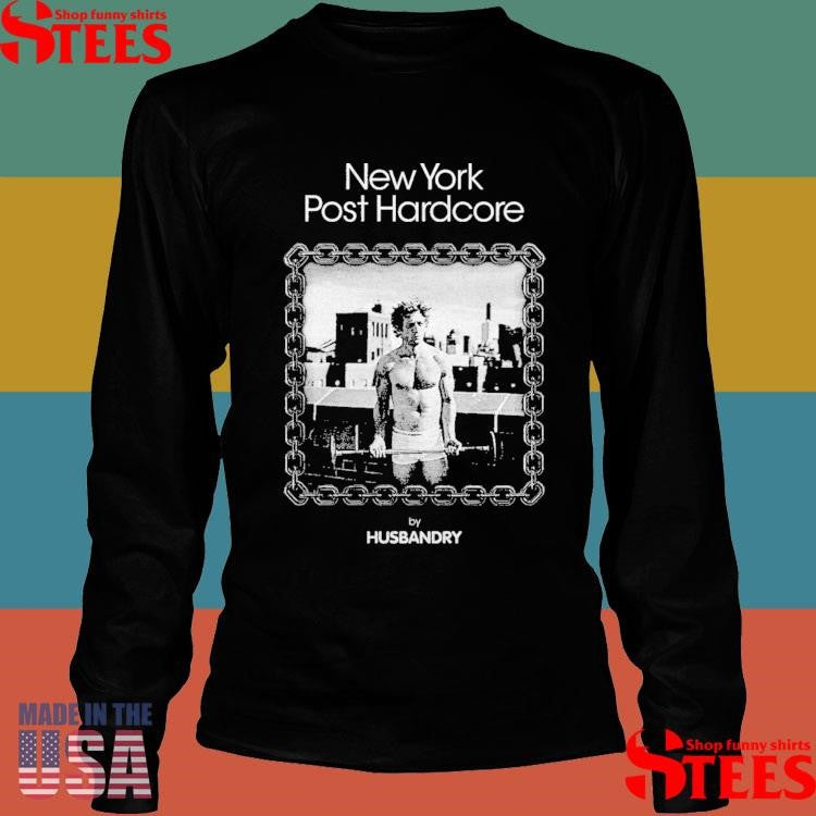 New York Post Hardcore By Husbandry T-shirt