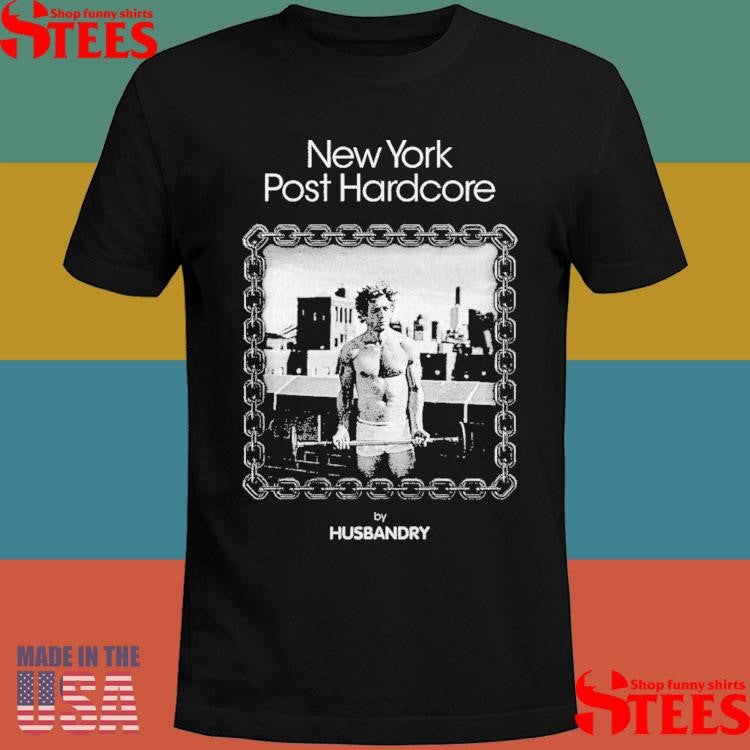 New York Post Hardcore By Husbandry T-shirt