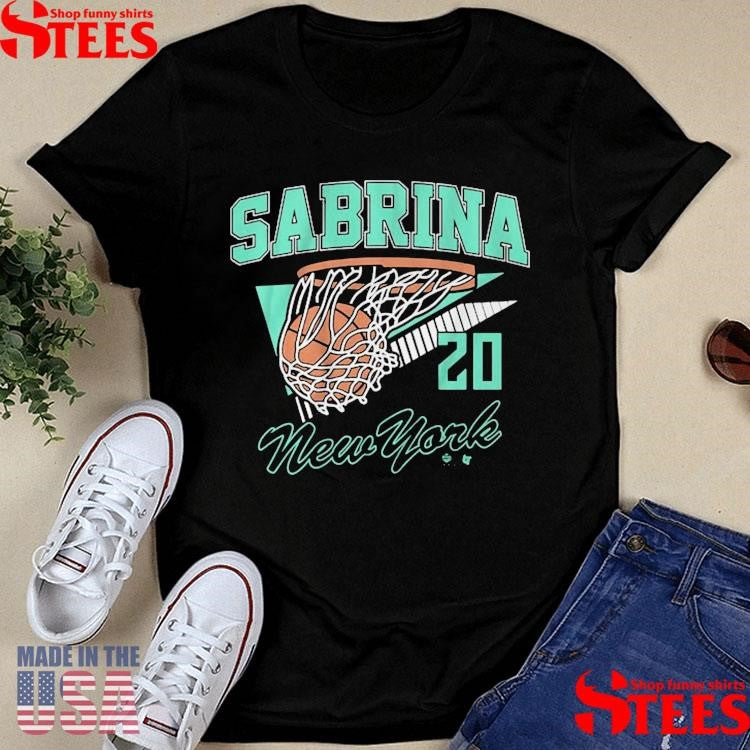 New York Sabrina Ionescu Retro Swish T-shirts