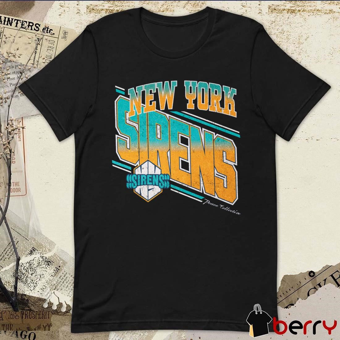 New York Sirens Peace Collective Vintage 2024 t-shirt