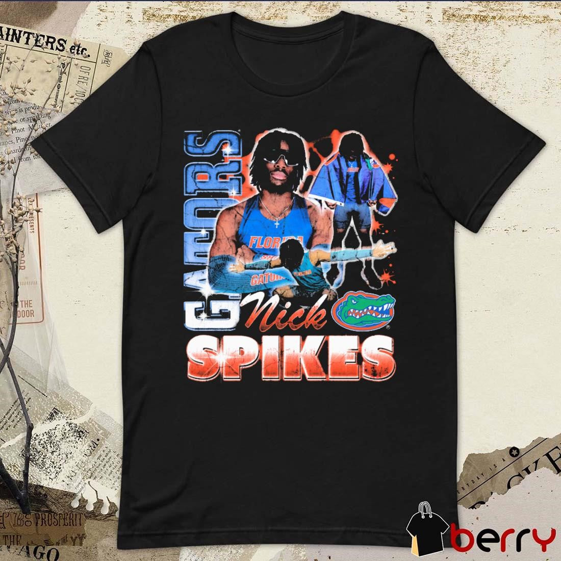 Nicholas Spikes Florida Gators Vintage Graphic t-shirt