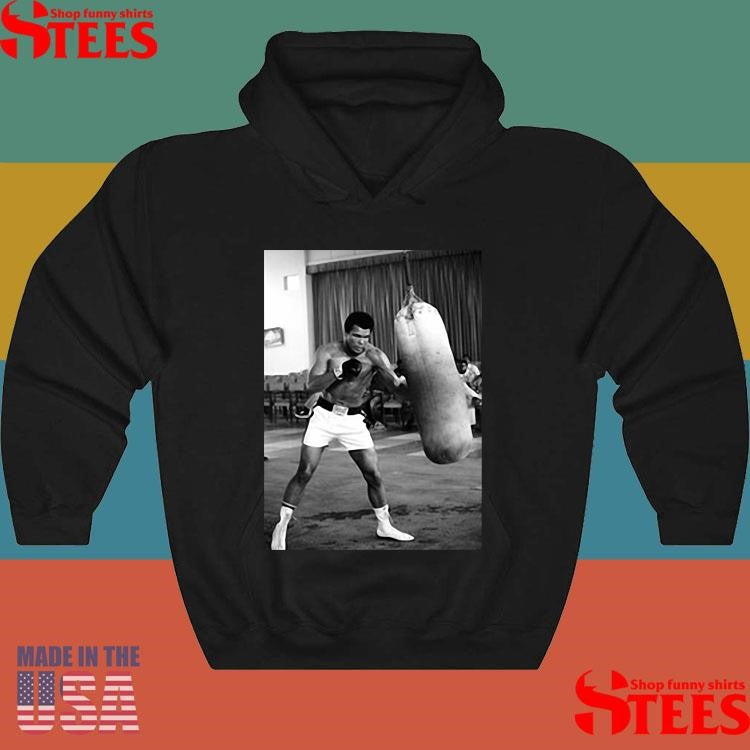 Nicolas Batum Muhammad Ali Mens Punching Bag Shirts