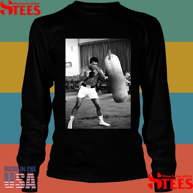 Nicolas Batum Muhammad Ali Mens Punching Bag Shirts