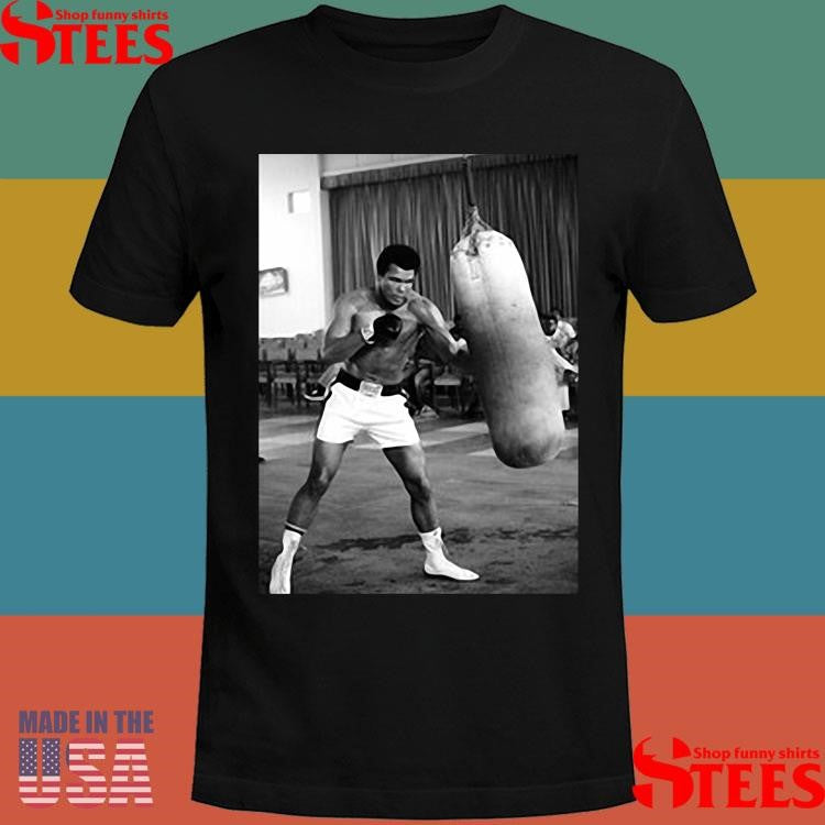 Nicolas Batum Muhammad Ali Mens Punching Bag Shirts