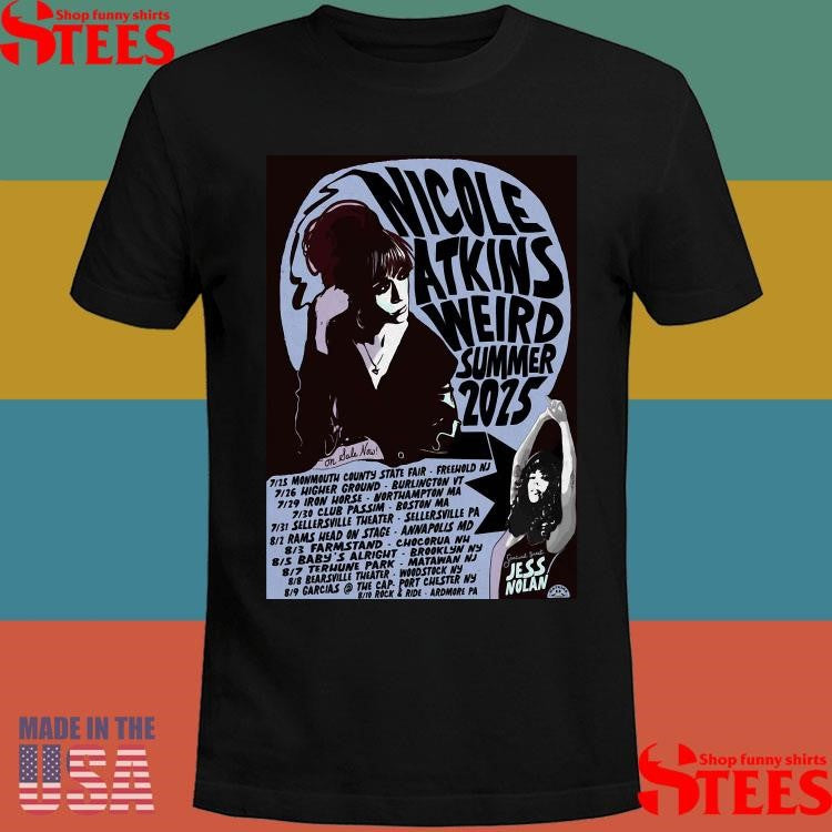 Nicole Atkins The Weird Summer 2025 T-shirts