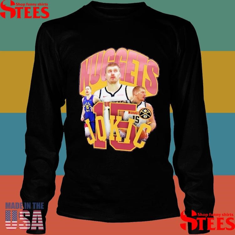 Nikola Jokic Navy Denver Nuggets Notorious 4.0 Shirts