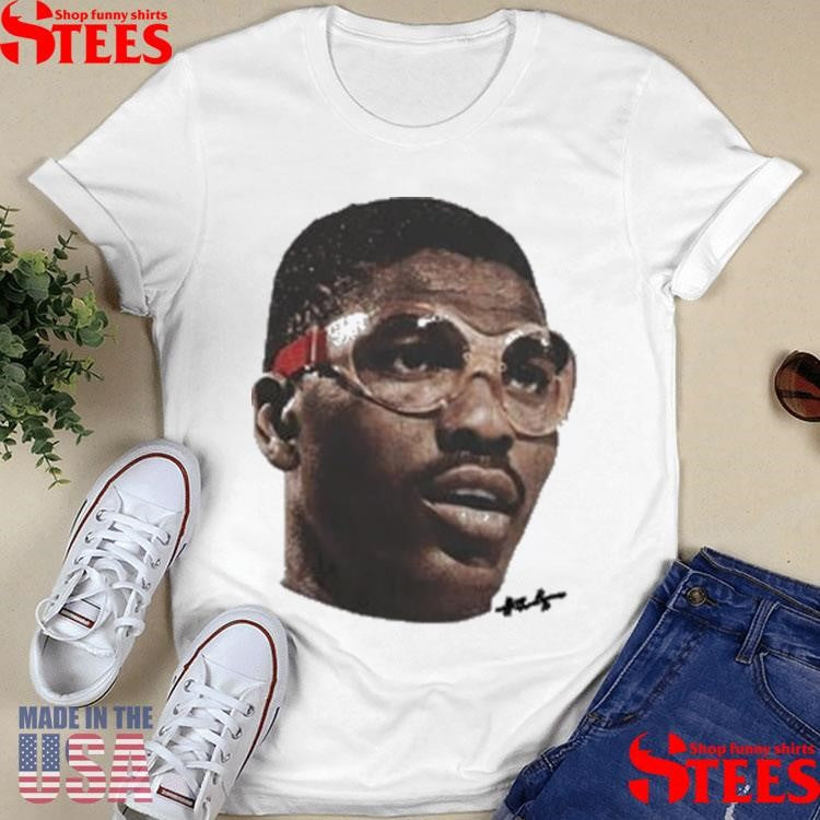 Nnamdi Madubuike Wears Hakeem Olajuwon Big Face T-shirts